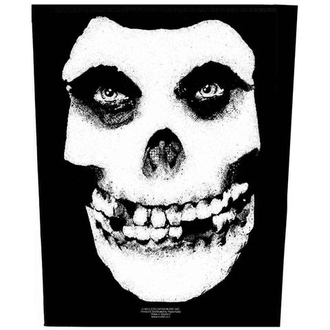 Misfits Patches - Woven Sew On - Face Skull