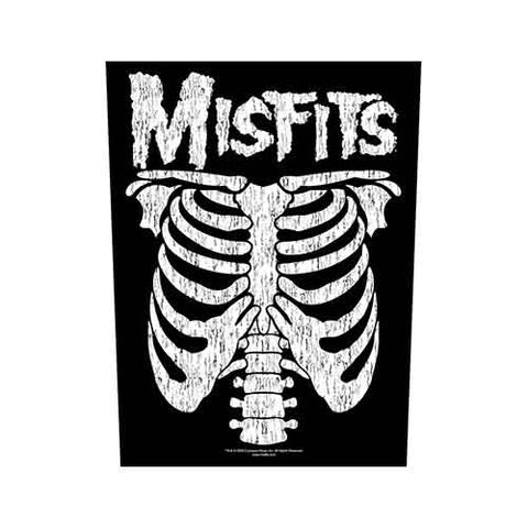 Misfits Patches - Woven Sew On - Ribcage