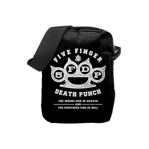 Rocksax Five Finger Death Punch Crossbody Bag - Heaven & Hell