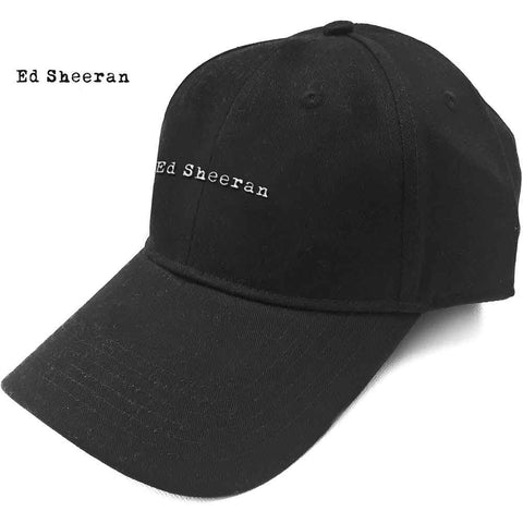 Ed Sheeran Baseball Caps - Type Logo