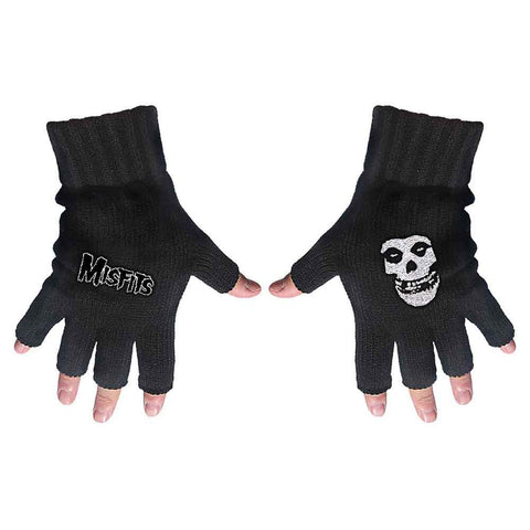 Misfits Fingerless Gloves - Logo & Fiend