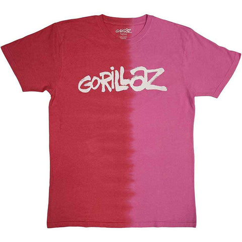 Gorillaz T Shirt - Two-Tone Brush Logo