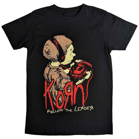 Korn T Shirt - Follow The Leader