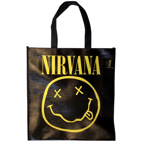 Nirvana Tote Bag - Yellow Happy Face