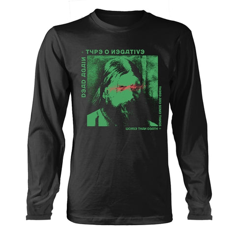 Type O Negative Long Sleeve T Shirt - Worse Than Death