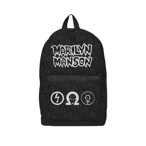 Rocksax Marilyn Manson Backpack - Logo