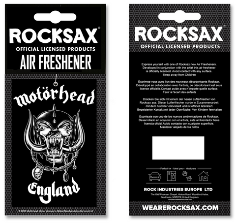 Rocksax  Motorhead Air Freshener  - England