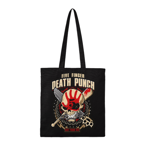 Rocksax Five Finger Death Punch Tote Bag - Got Your Six