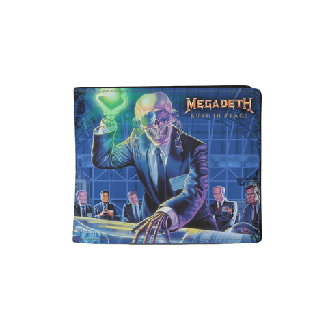 Rocksax Megadeth Wallet - Rust In Peace