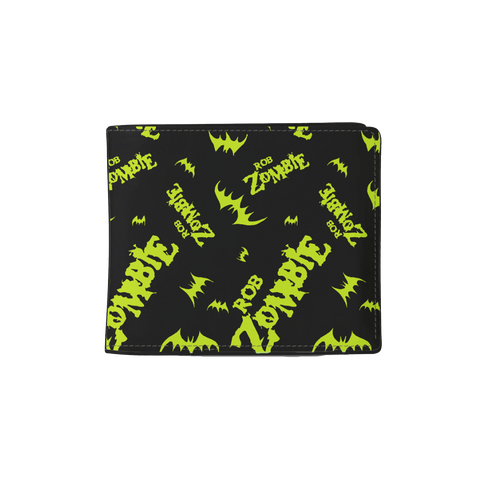 Rocksax Rob Zombie Wallet - Bats