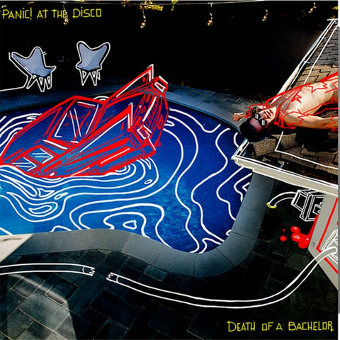 Panic! At The Disco LP - Death Of A Bachelor (Silver Vinyl)