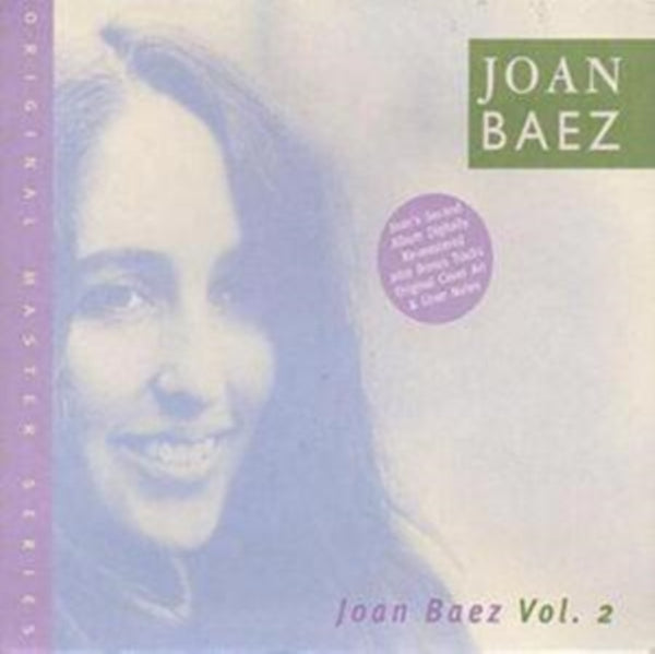 Joan Baez CD - Joan Baez Vol 2 | Buy Now For 19.99 – Rocksax - Official ...