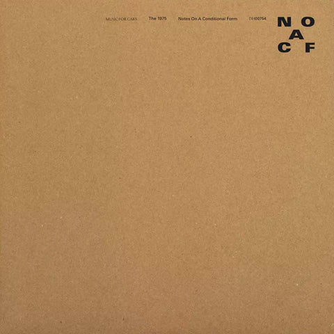 1975 LP Vinyl Record - Notes On A Conditional Form - Clear Vinyl