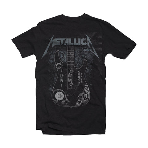 Metallica T Shirt - Hammett Ouija Guitar