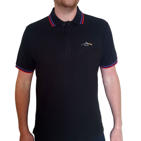 Pink Floyd Polo Shirt - Dark Side Of The Moon