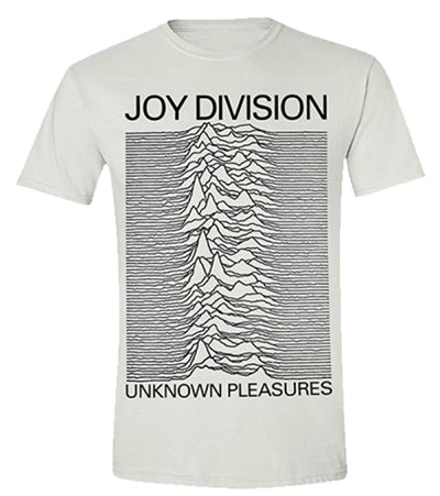 Joy Division T-Shirt - Unknown Pleasures (White)