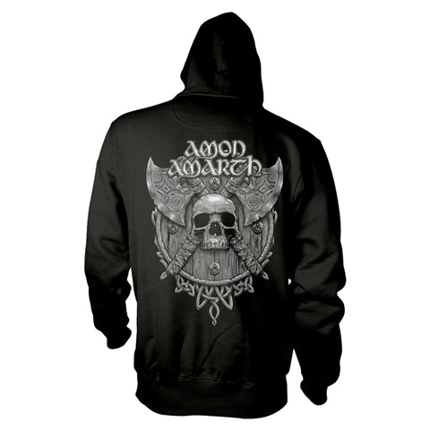 Amon Amarth Hoodie - Grey Skull