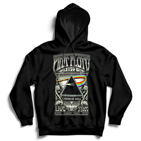 Pink Floyd Hoodie - Carnegie Hall Poster